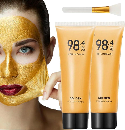 2-Pack: Instant Radiance Gold Peel-Off Mask (2-Pack) | Detoxifies & Firms Tired Skin