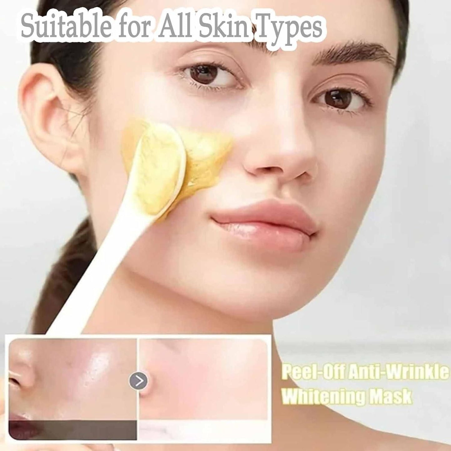2-Pack: Instant Radiance Gold Peel-Off Mask (2-Pack) | Detoxifies & Firms Tired Skin